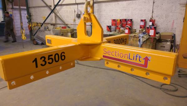 Bulk Bag Lifting Beam For Different Bag Sizes.