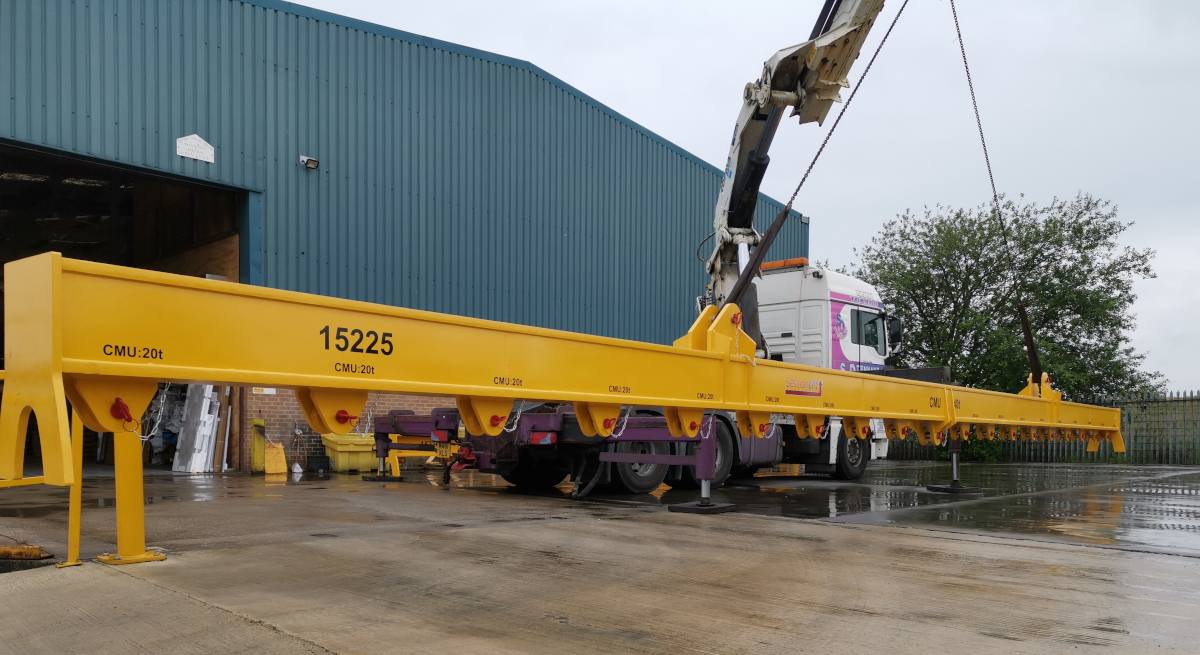 Sectionlift 40 Tonne, 18m Span Multi-point Lifting Beam With Clevis Pin Connections